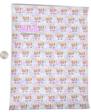 1pc Unicorn Faux Leather Sheet F303