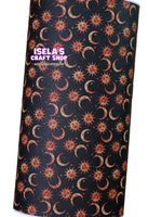1pc Moon  Faux Leather Sheet F277
