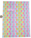 New 1pc -Easter Bunny Faux Leather Sheet-F510