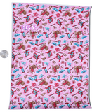 1pc Cow Girl Faux Leather Sheet F305