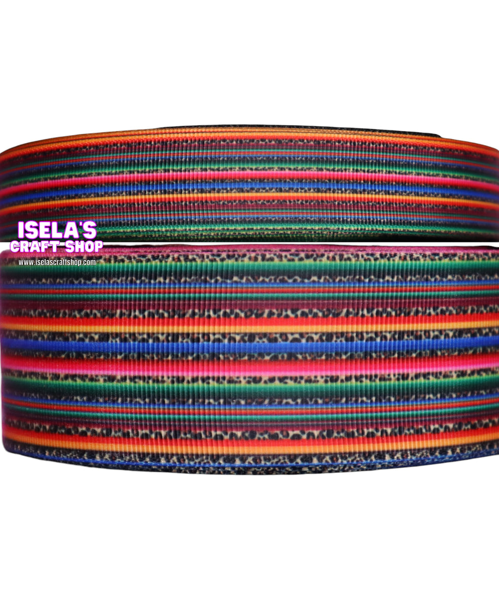 3yards- Serape Ribbon 7/8