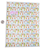 New 1pc Faux Leather Sheet F475
