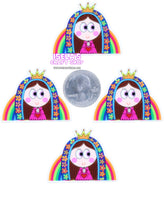 1pc- Virgencita Resin Planar P580