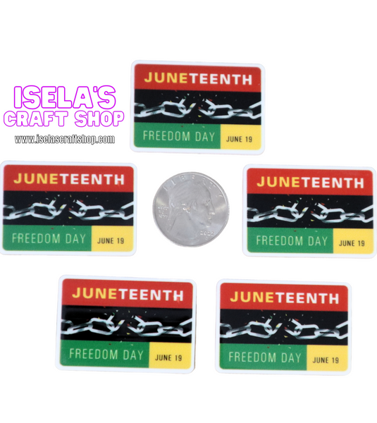 1pc -High Quality Juneteenth Resin Planar P916