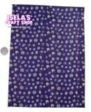 New 1pc Evil Eye Faux Leather Sheet F96
