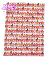 New 1pc Faux Leather Sheet F
