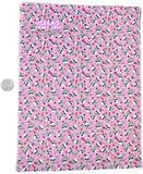 1pc- Skull Faux Leather Sheet -