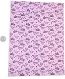 1pc- Little Batty Faux Leather Sheet-