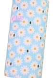 1pc Daisy Faux Leather Sheet F442