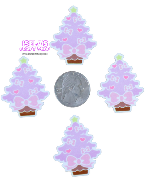 1pc-New High Quality Christmas tree Resin Planar P1257
