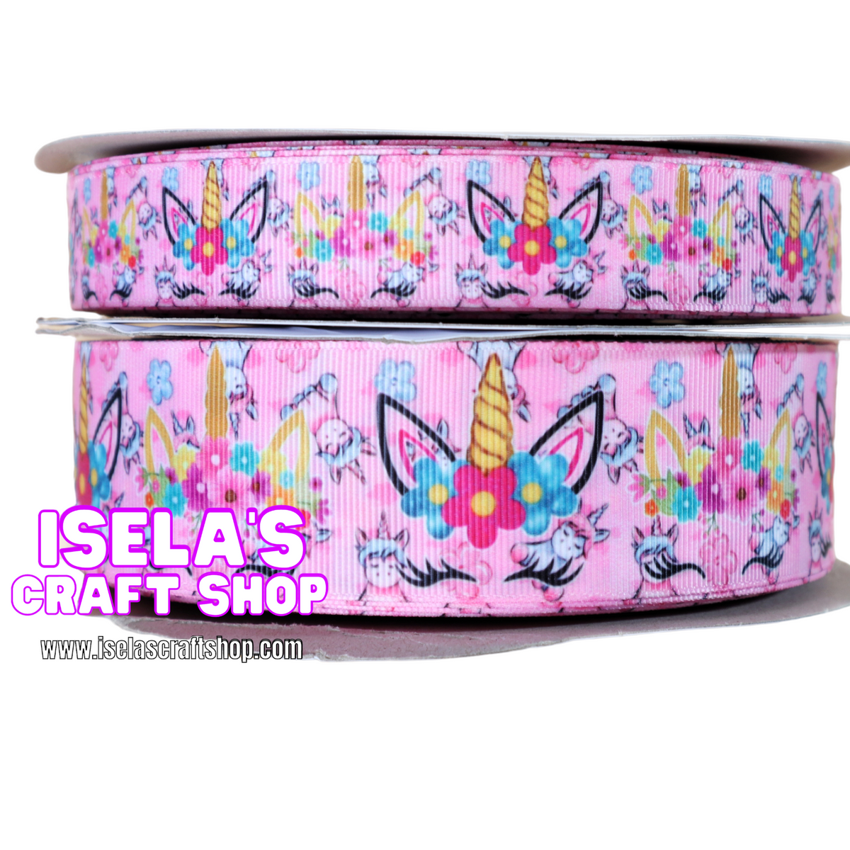 New High Quality Unicorn Ribbon 7/8