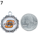 High-Quality OSU Charm for Jewelry Making - 1 Piece
