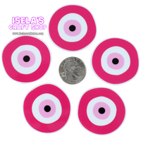 1pc -High quality Evil Eye resin planar  P412