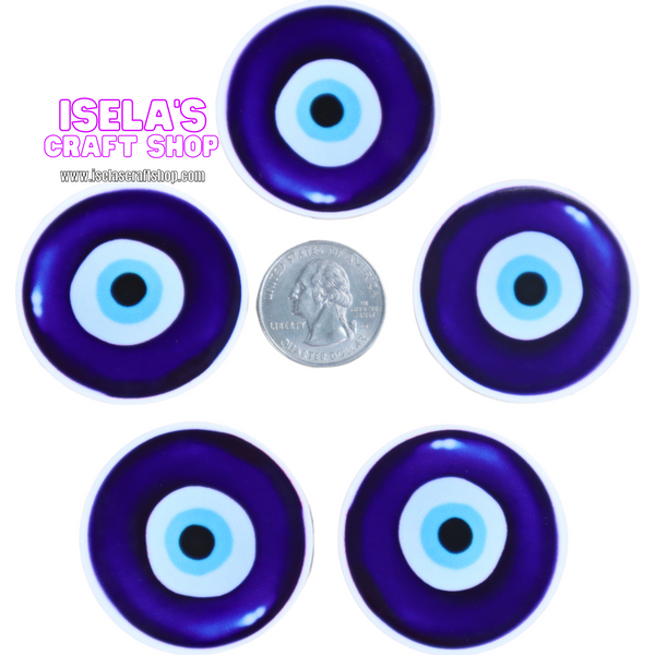 1pc - Evil Eye  resin planar  P515