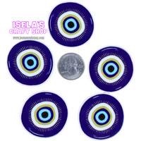 1pc - Evil Eye resin planar P516