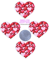 1pc-New High Quality Heart Resin Planars P917