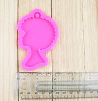 1pc Girl Silicone Mold - M105