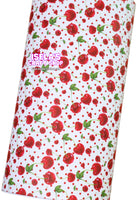 1pc New Cherry Faux Leather Sheet F881