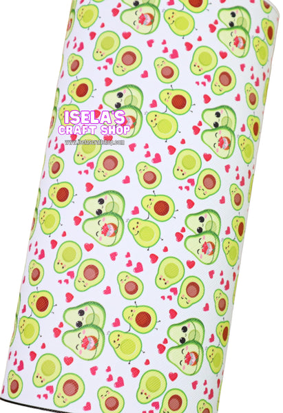 1pc New Avocado Faux Leather Sheet F898
