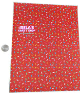 1pc New Sprinkle Faux Leather Sheet F496