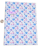 New 1pc Heart Faux Leather Sheet F946