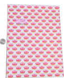 New 1pc Donut Faux Leather Sheet F901