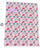 New 1pc Cow Girl Faux Leather Sheet F931