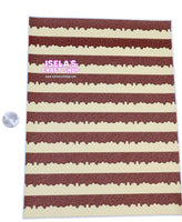 New 1pc Ice cream drip Faux Leather Sheet F915