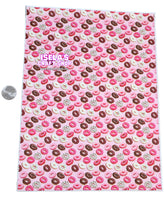New 1pc Donut Faux Leather Sheet F908