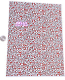 New 1pc Heart Faux Leather Sheet F992