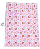 New 1pc Donut  Faux Leather Sheet F906