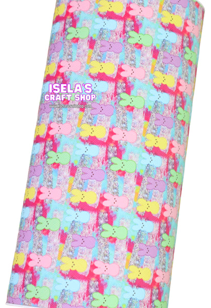 New 1pc Peeps Faux Leather Sheet F1025