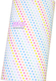 1pc New Polka Dot Faux Leather Sheet F958