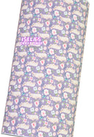 New 1pc Bunny Faux Leather Sheet F1015