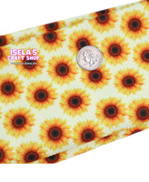 New Sunflower Printed Bullet Liverpool Fabric L18