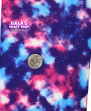 Galaxy Print Bullet Liverpool Fabric  L23