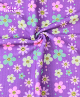 New Flower Printed Bullet Liverpool Fabric L106