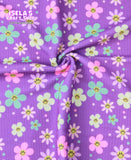 New Flower Printed Bullet Liverpool Fabric L106