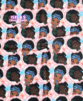 New Baby Girl Printed Bullet Liverpool Fabric L47