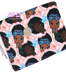 New Baby Girl Printed Bullet Liverpool Fabric L47