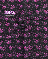 Weed Printed Bullet Liverpool Fabric L85