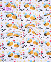 Bee Printed Bullet Liverpool Fabric L84