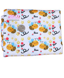 Bee Printed Bullet Liverpool Fabric L84