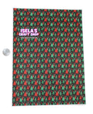 New 1pc Christmas Tree Faux Leather Sheet F1059