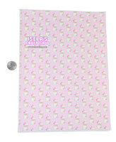 1pc New Santa Faux Leather Sheet F