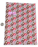 1pc New Donut Faux Leather Sheet F938