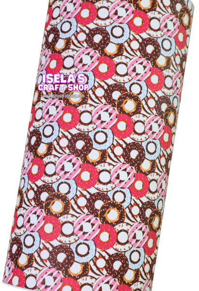 Donut Faux Leather Sheet 