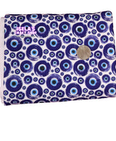 Evil Eye Printed Bullet Liverpool Fabric L102