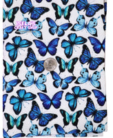 New Butterfly  Printed Bullet Liverpool Fabric L40