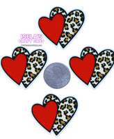 1pc-New High Quality Heart Resin Planar P1176